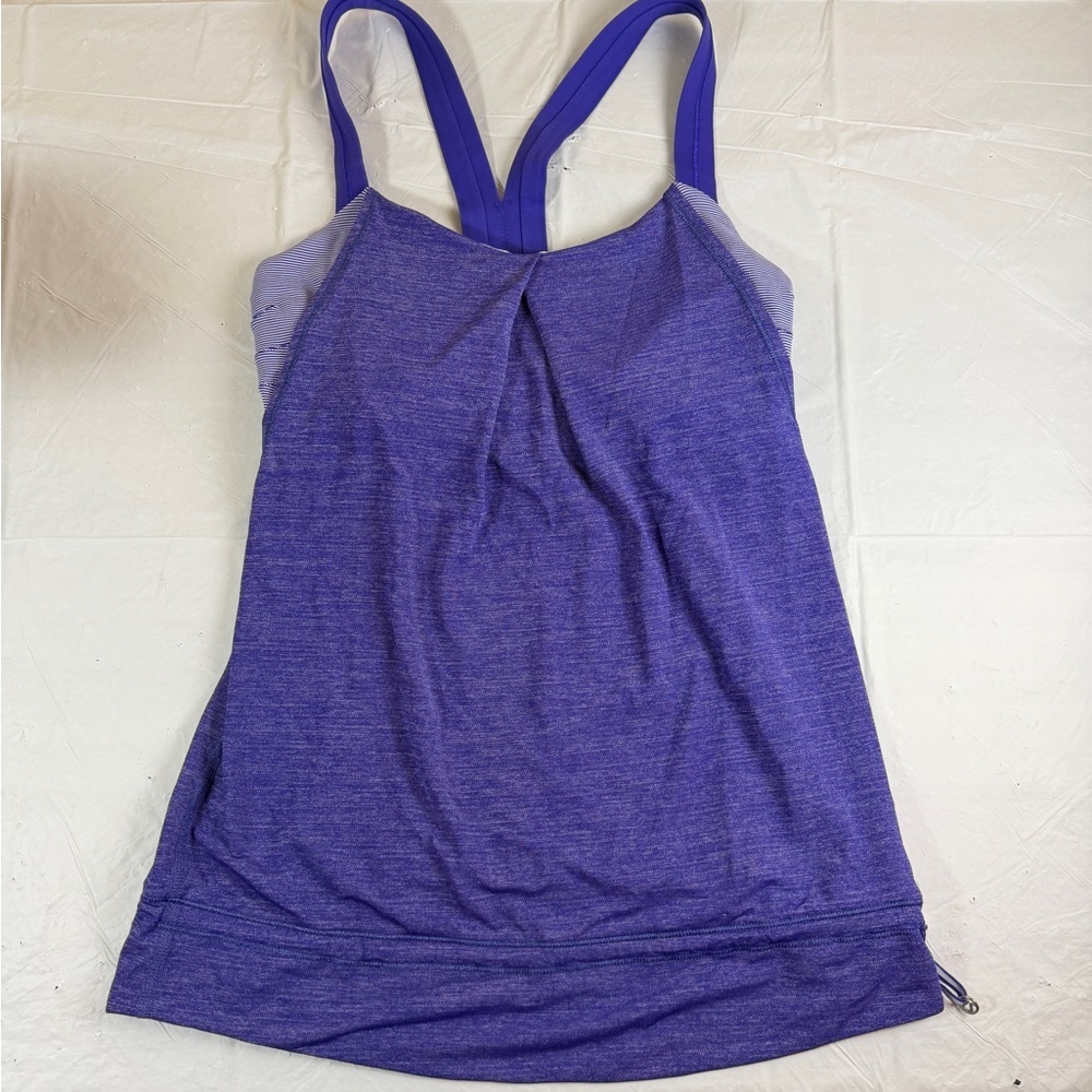 lululemon athletica Purple Tank Top w/ Built in Bra